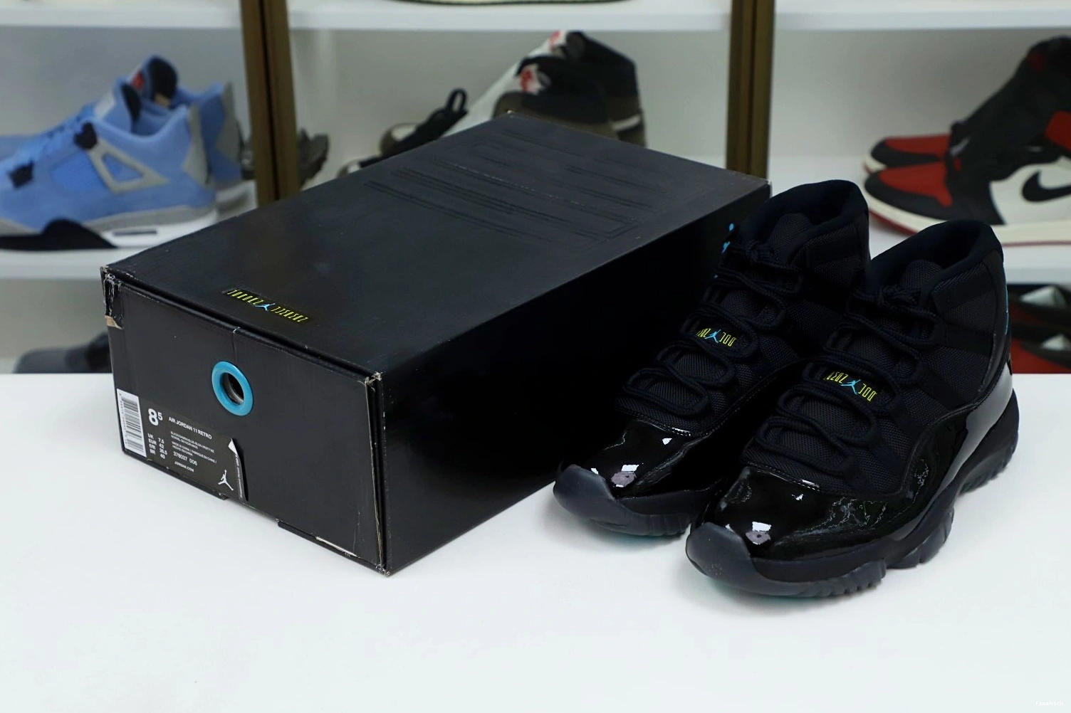 11 JORDAN BLUE RETRO AIR GAMMA 0223